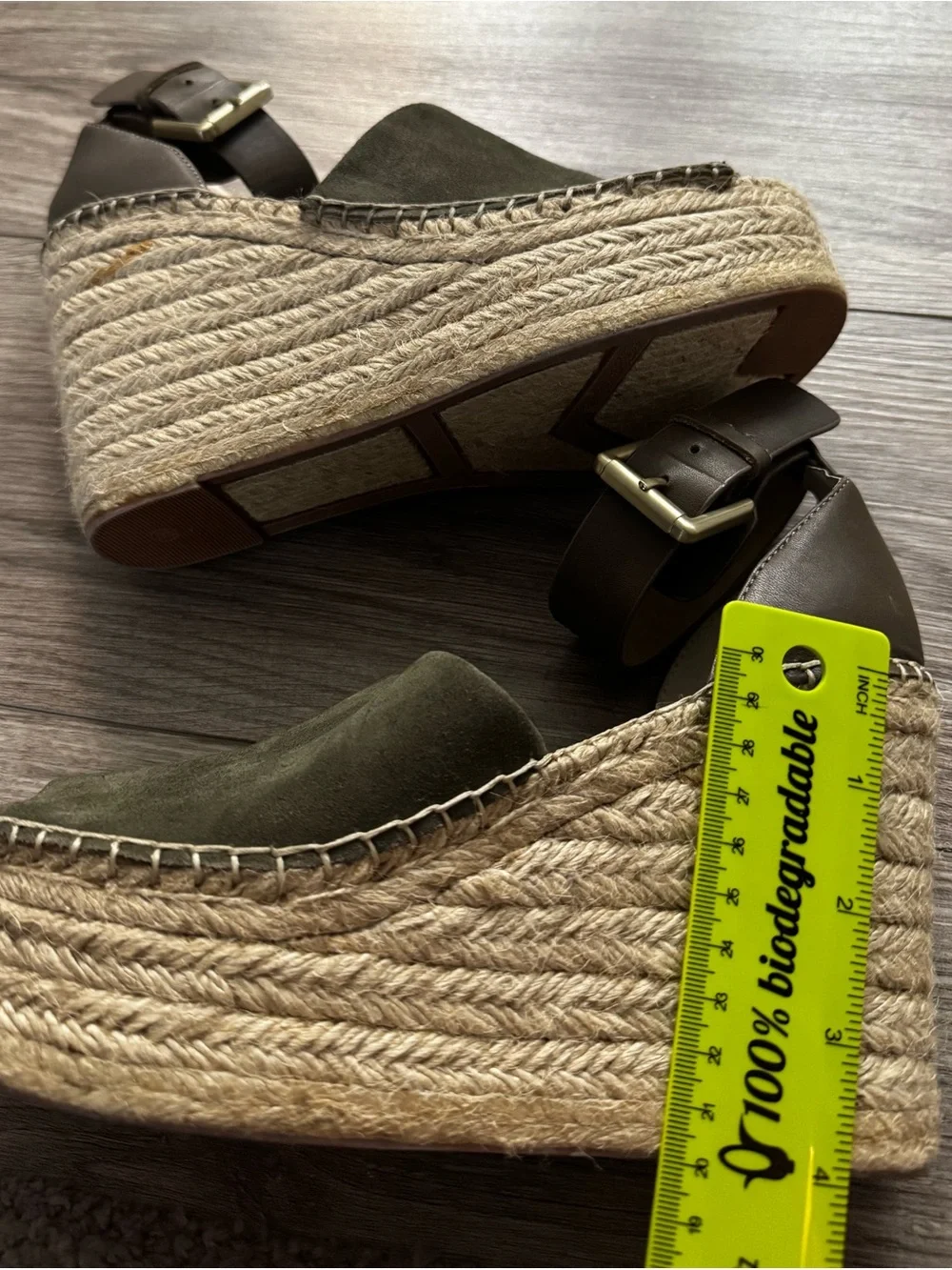 Marc Fisher suede upper